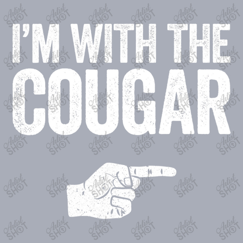 I'm With The Cougar T-shirt Matching Cougar Costume , Best Gift, Costu Tank Dress by CUSER3772 | Artistshot