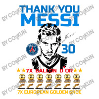 Ballon D'or 2021 Thank You Messi 30 Number 7x Golden Shoe Sticker | Artistshot