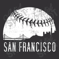 Sf City Skyline Shirt - San Francisco City Baseball , Best Gift, Costu Vintage Hoodie | Artistshot