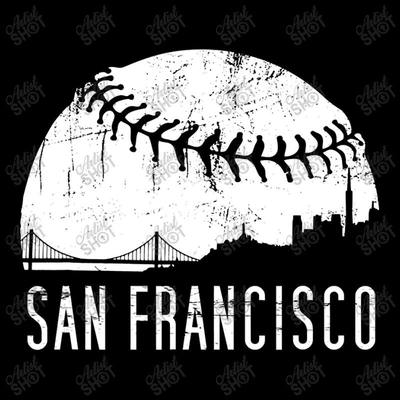 Sf City Skyline Shirt - San Francisco City Baseball , Best Gift, Costu Fleece Short | Artistshot