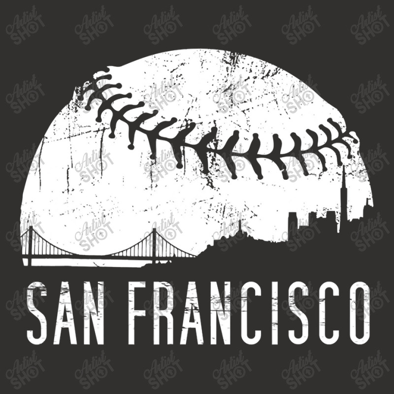 Sf City Skyline Shirt - San Francisco City Baseball , Best Gift, Costu Champion Hoodie | Artistshot