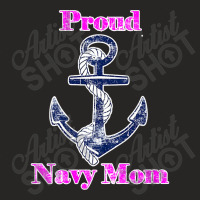 Womens Navy Proud Mom Original Naval Family Navy Gift , Best Gift, Cos Ladies Fitted T-shirt | Artistshot