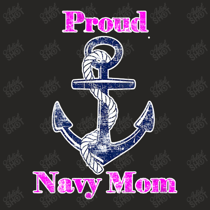 Womens Navy Proud Mom Original Naval Family Navy Gift , Best Gift, Cos Ladies Fitted T-Shirt by CUSER3772 | Artistshot