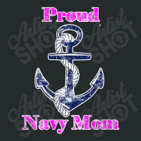 Womens Navy Proud Mom Original Naval Family Navy Gift , Best Gift, Cos Women's Triblend Scoop T-shirt | Artistshot