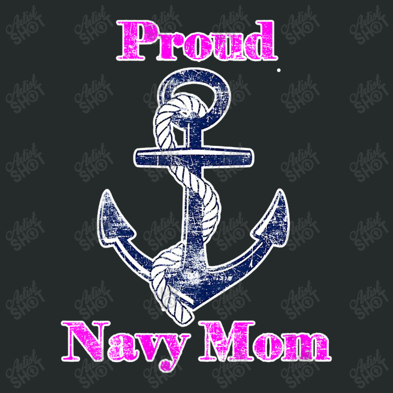 Womens Navy Proud Mom Original Naval Family Navy Gift , Best Gift, Cos Women's Triblend Scoop T-shirt by CUSER3772 | Artistshot