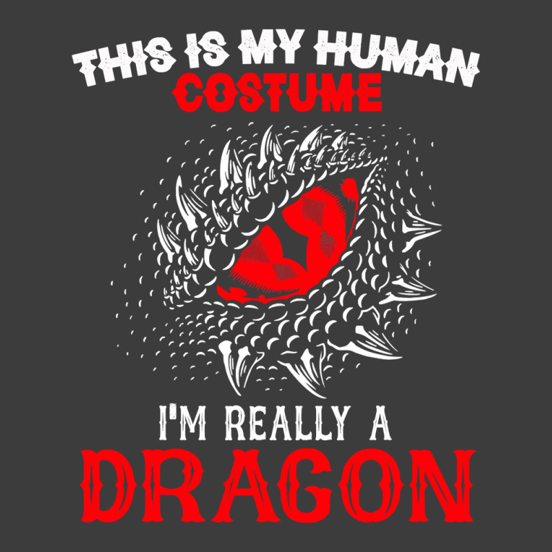 This Is My Human Costume Im Really A Dragon Halloween 376 Men's Polo Shirt by peafowl | Artistshot