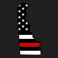 Firefighter T  Shirt Delaware Thin Red Line T  Shirt T-shirt | Artistshot