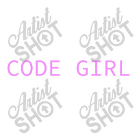 Code Girl V-neck Tee | Artistshot