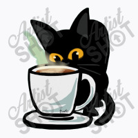 Coffee Cat T-shirt | Artistshot