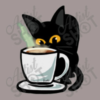 Coffee Cat Vintage Short | Artistshot