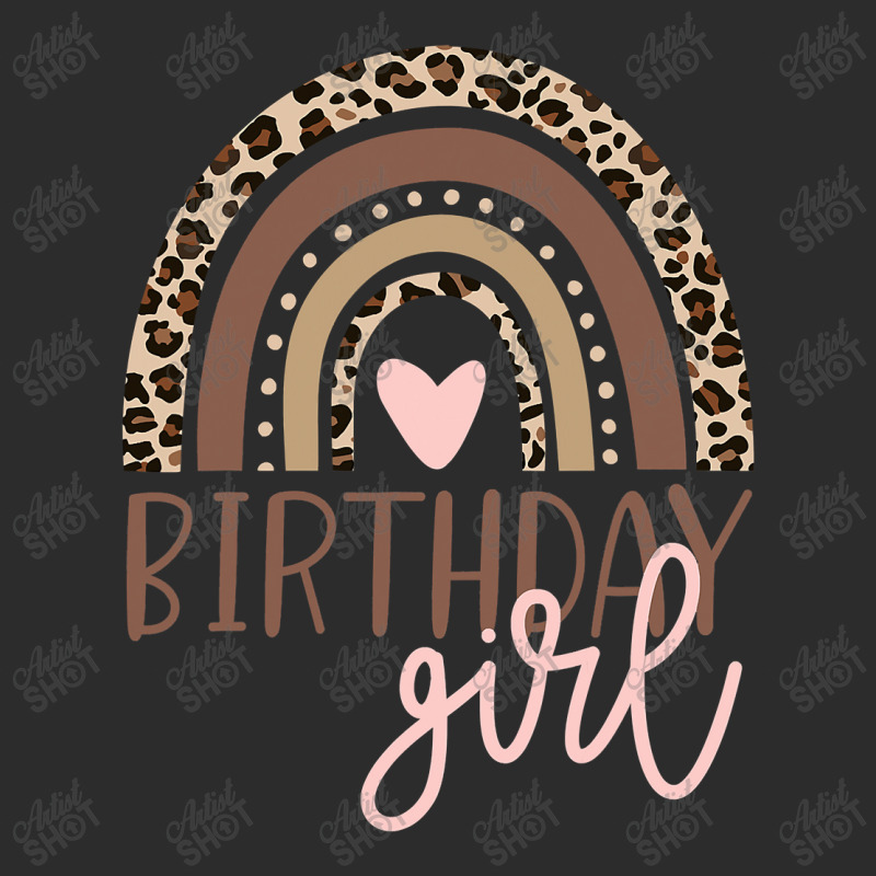 Birthday Girl Leopard Rainbow Birthday Party Family , Best Gift, Costu Exclusive T-shirt | Artistshot