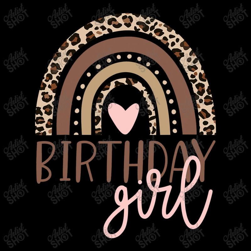 Birthday Girl Leopard Rainbow Birthday Party Family , Best Gift, Costu Lightweight Hoodie | Artistshot