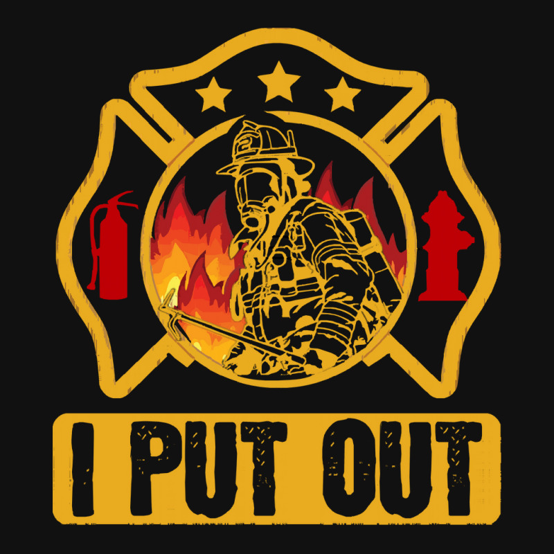 Firefighter T  Shirt Fire Rescue Firefighter I Put Out Fireman T  Shir Skinny Tumbler | Artistshot