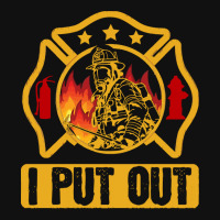 Firefighter T  Shirt Fire Rescue Firefighter I Put Out Fireman T  Shir Iphone 13 Case | Artistshot