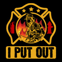 Firefighter T  Shirt Fire Rescue Firefighter I Put Out Fireman T  Shir Zipper Hoodie | Artistshot