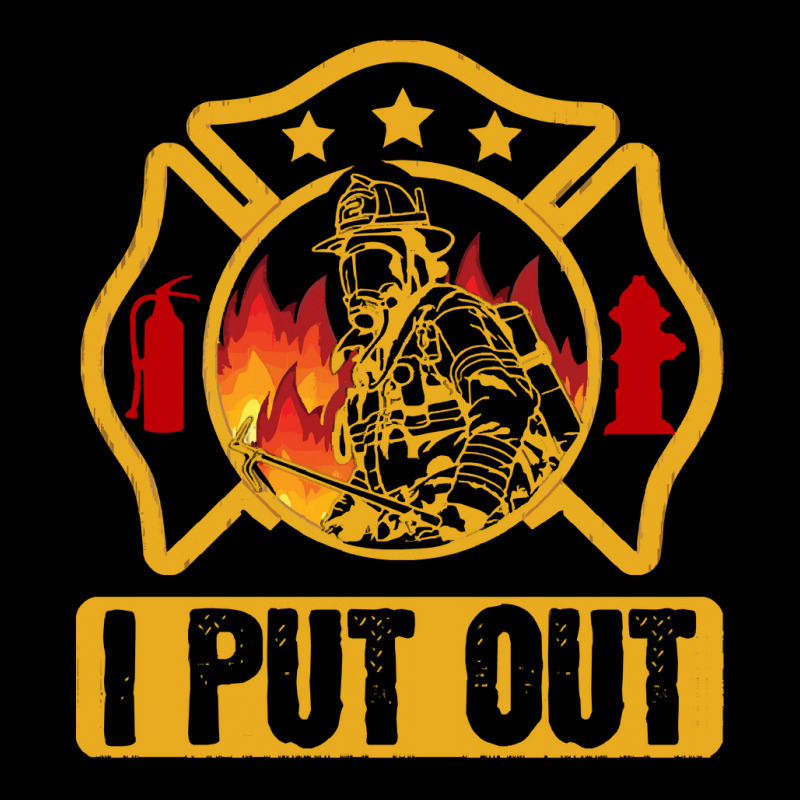 Firefighter T  Shirt Fire Rescue Firefighter I Put Out Fireman T  Shir Long Sleeve Shirts | Artistshot