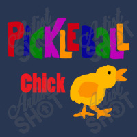 Cool Pickleball Chick Men Denim Jacket | Artistshot