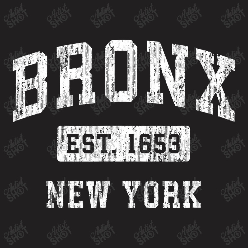 Bronx New York Ny Vintage Established Sports Design , Best Gift, Costu T-shirt | Artistshot