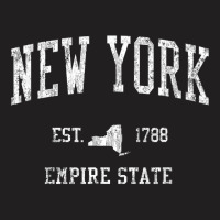 New York T-shirt Vintage Sports Design New Yorker Ny , Best Gift, Cost T-shirt | Artistshot