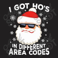 Christmas Santa Hos In Differen T-shirt | Artistshot