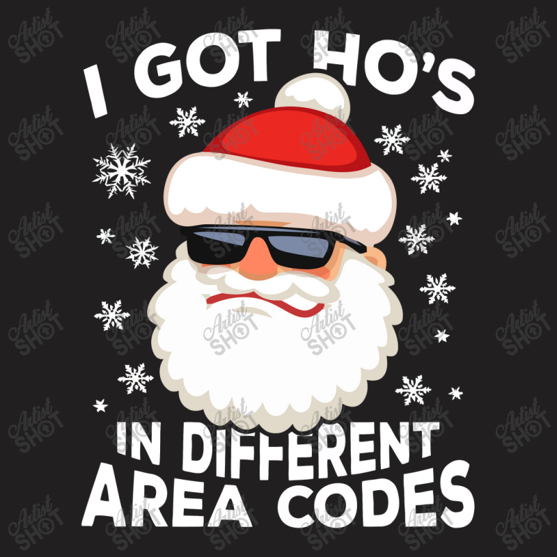 Christmas Santa Hos In Differen T-shirt | Artistshot