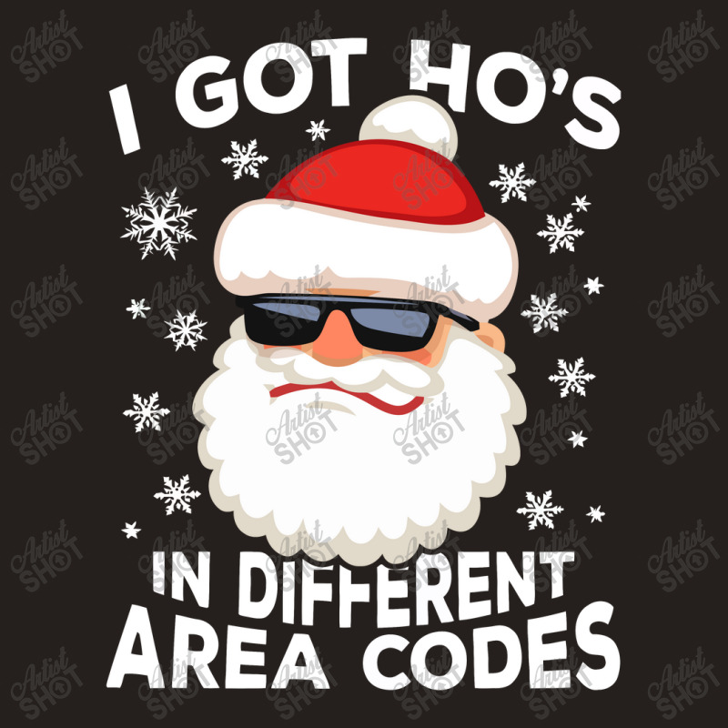 Christmas Santa Hos In Differen Tank Top | Artistshot