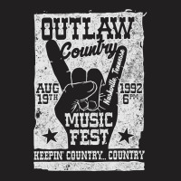 Outlaw Country Music Fest Nashville Vintage Graphic , Best Gift, Costu T-shirt | Artistshot