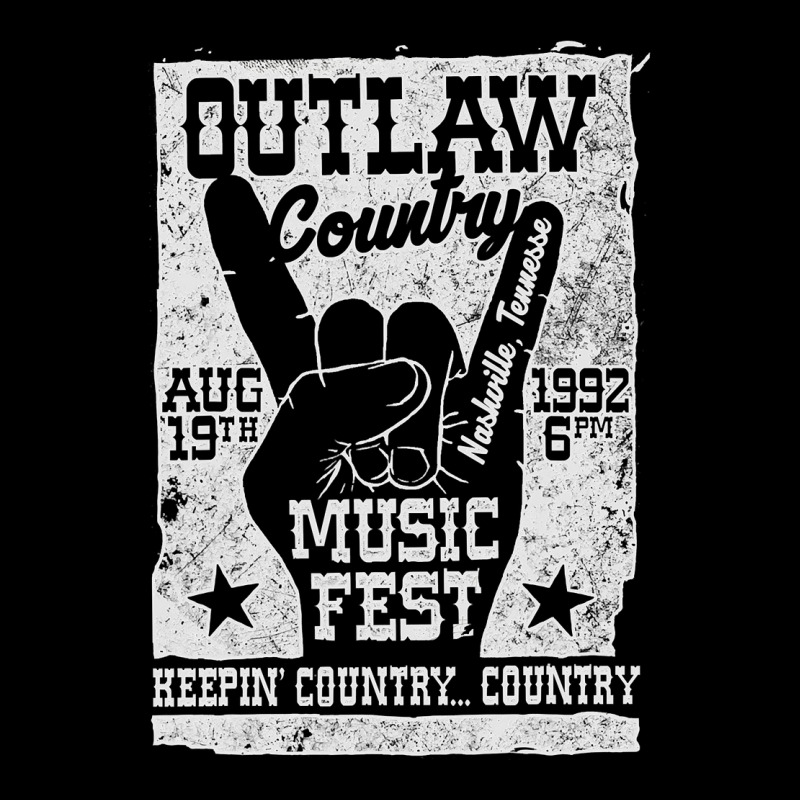 Outlaw Country Music Fest Nashville Vintage Graphic , Best Gift, Costu Zipper Hoodie | Artistshot