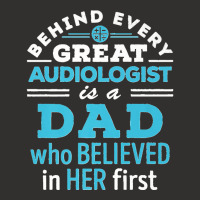 Mens Audiologist Dad Father Believed In Her First Premium Champion Hoodie | Artistshot