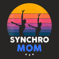 Womens Synchronized Swimming   Synchro Mom   Funny V Neck T Shirt Ladies Fitted T-shirt | Artistshot