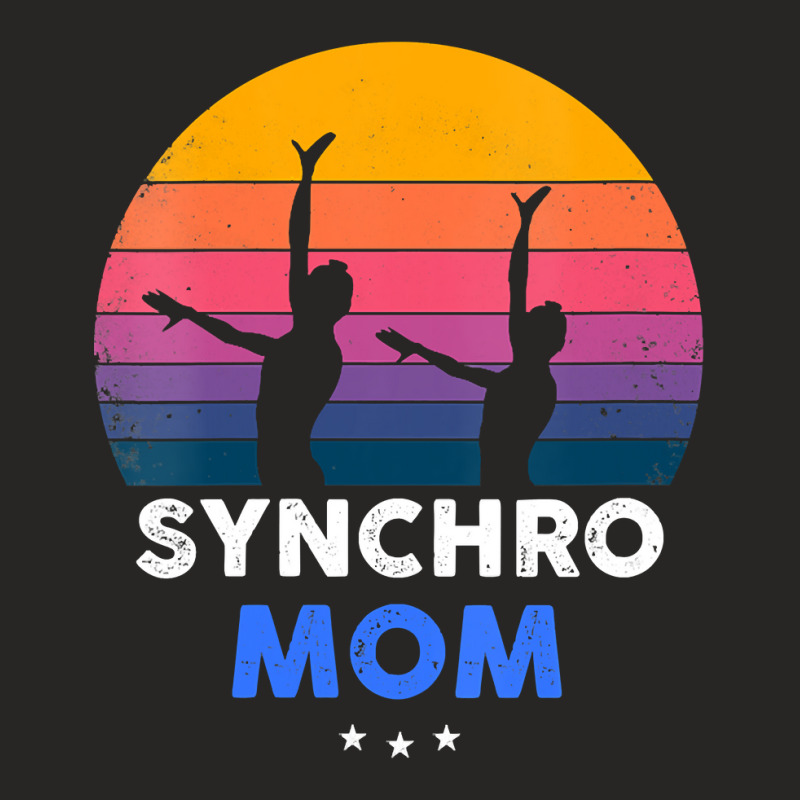 Womens Synchronized Swimming   Synchro Mom   Funny V Neck T Shirt Ladies Fitted T-Shirt by sieuduong86 | Artistshot