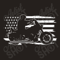 Patriotic Motorcycle Vintage American Us Flag Biker , Best Gift, Costu Tank Top | Artistshot