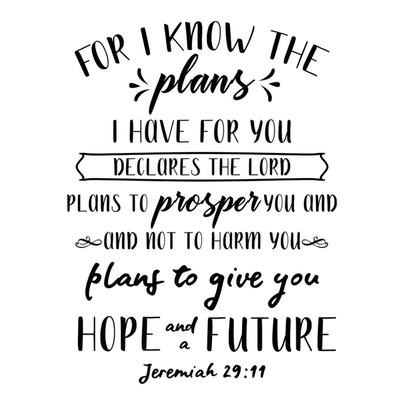 Christian Shirt Bible Verse Jeremiah 29 11 Hope Future Tee Long Sleeve Baby Bodysuit by kalerttjay | Artistshot