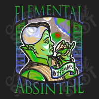 Elemental Absinthe   Liquor Ad T-shirt | Artistshot