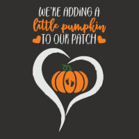 Pumpkin Halloween T  Shirt We're Adding A Little Pumpkin To Our Patch Champion Hoodie | Artistshot