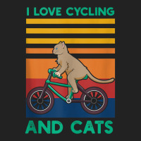 I Love Cycling And Cats Riding Bicycle Cyclist Kitty Lover Tank Top Backpack | Artistshot