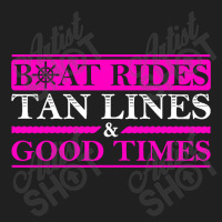 Boat Rides Tan Lines And Good Times Ladies Polo Shirt | Artistshot