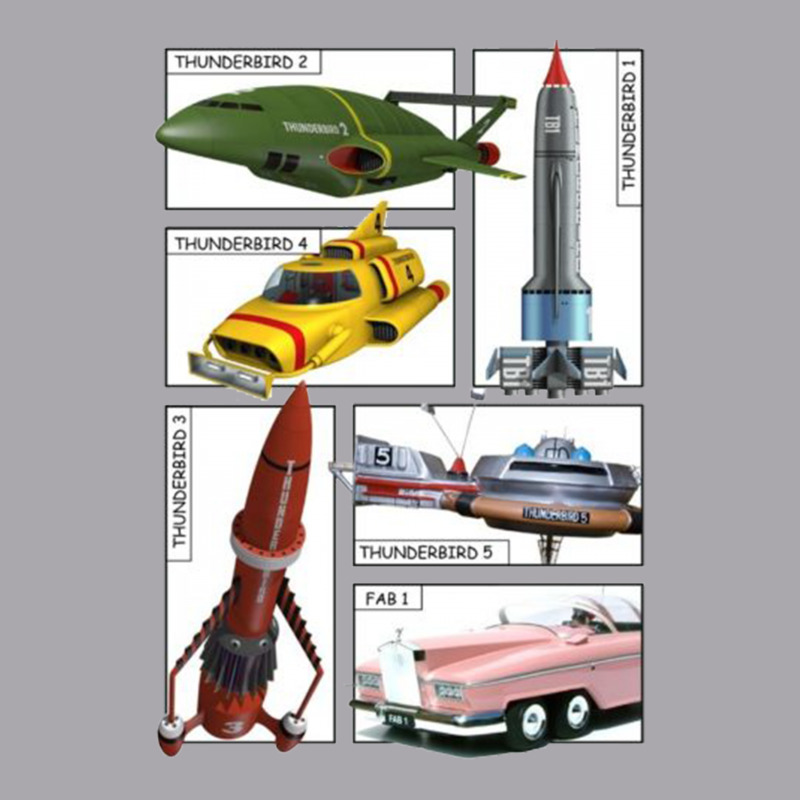 Thunderbirds Vehicles, Ideal Gift, Birthday Present Youth 3/4 Sleeve | Artistshot