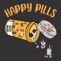 Happy Pills Border Collie Dog Lover T Shirt Vintage Hoodie | Artistshot