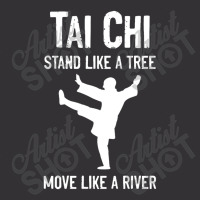 Tai Chi  Stand Like A Tree Vintage Hoodie And Short Set | Artistshot