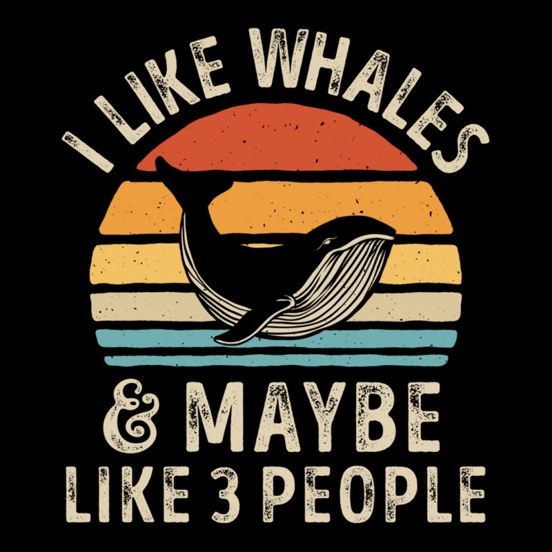 I Like Whales And Maybe 3 People Funny Whale Sea Ocean Gifts Sweatshir Youth Jogger by KaseeDheera | Artistshot