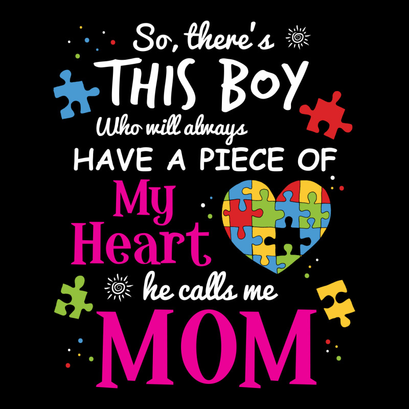 Autism Mom Have Piece Of My Heart Awareness T Shirt V-neck Tee | Artistshot