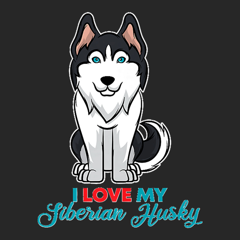 I Love My Siberian Husky For Lovers Of Huskies Premium Women's Pajamas Set by WirtzRichard | Artistshot