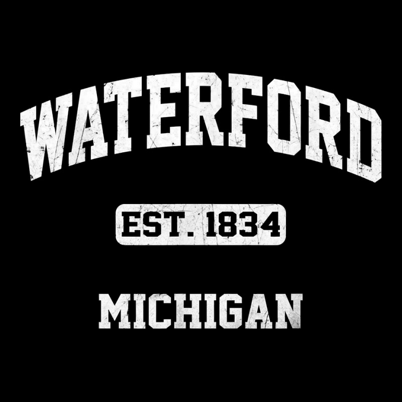 Waterford Michigan Mi Vintage State Athletic Style T Shirt Youth Sweatshirt | Artistshot