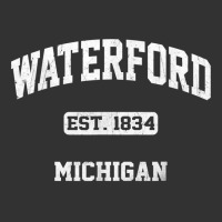 Waterford Michigan Mi Vintage State Athletic Style T Shirt Baby Bodysuit | Artistshot