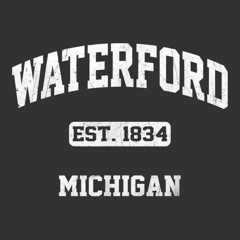 Waterford Michigan Mi Vintage State Athletic Style T Shirt Baby Bodysuit | Artistshot