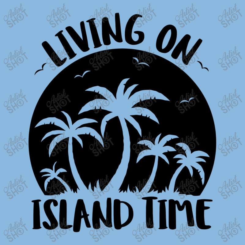 Living On Island Time Palm Trees And Sunset Black Youth Tee by satekiong | Artistshot