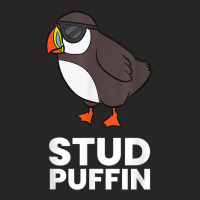 Stud Puffin Seabird Stuf Muffin Iceland Puffin Bird T Shirt Ladies Fitted T-shirt | Artistshot