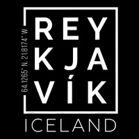 Stylish Reykjavik Iceland City Coordinates Souvenir T Shirt Long Sleeve Baby Bodysuit | Artistshot