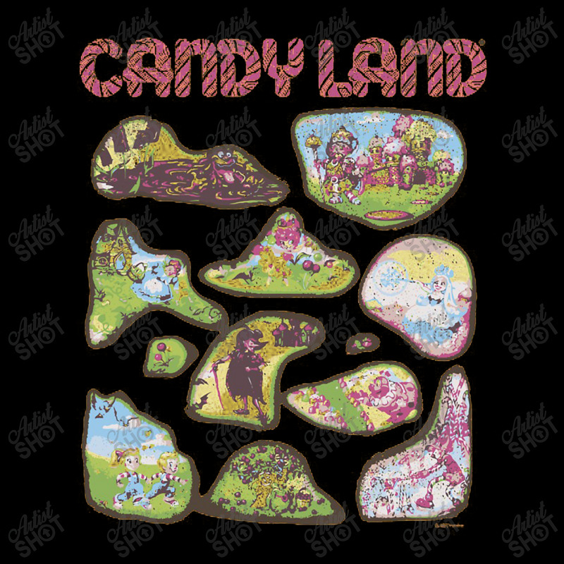 Candy Land Locations Toddler Sweatshirt by satekiong | Artistshot